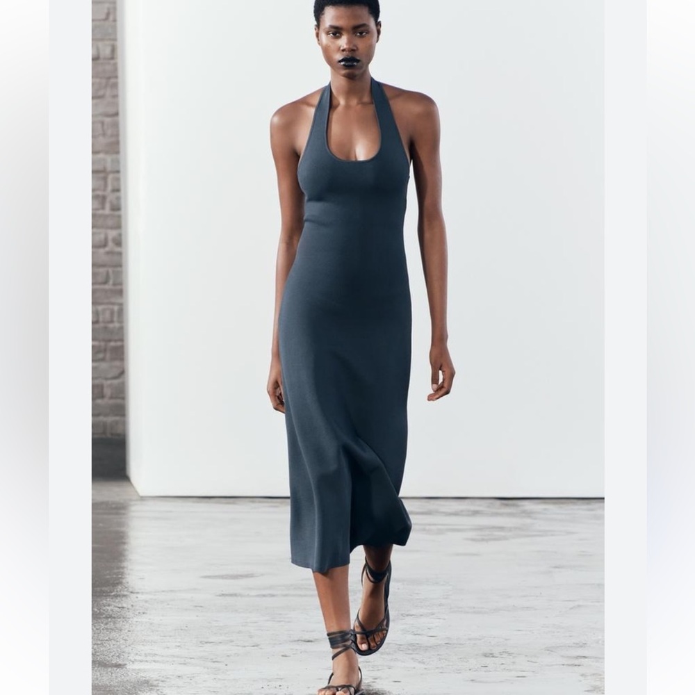 NWT backless zara maxi dress